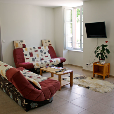 Appartement relais, séjour